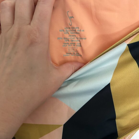 Colorful Geometric Women's Bikini Set - Picture 4 of 5